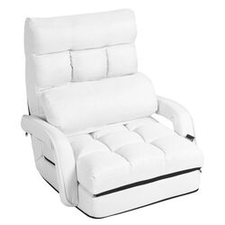 Sezlong moale Costway HW56730WH (White) Thumb