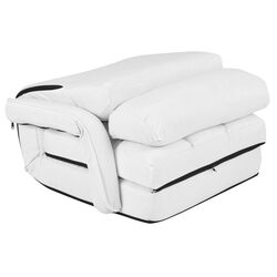 Sezlong moale Costway HW56730WH (White) Thumb