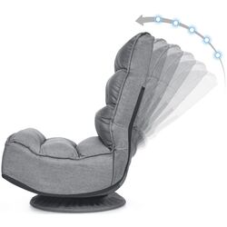 Fotoliu Costway HW65592GR (Gray) Thumb