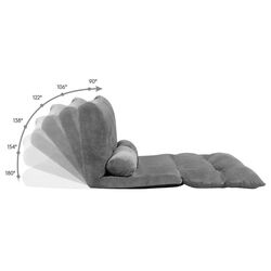 Sezlong moale Costway HW65938GR (Grey) Thumb