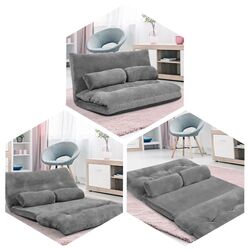 Sezlong moale Costway HW65938GR (Grey) Thumb