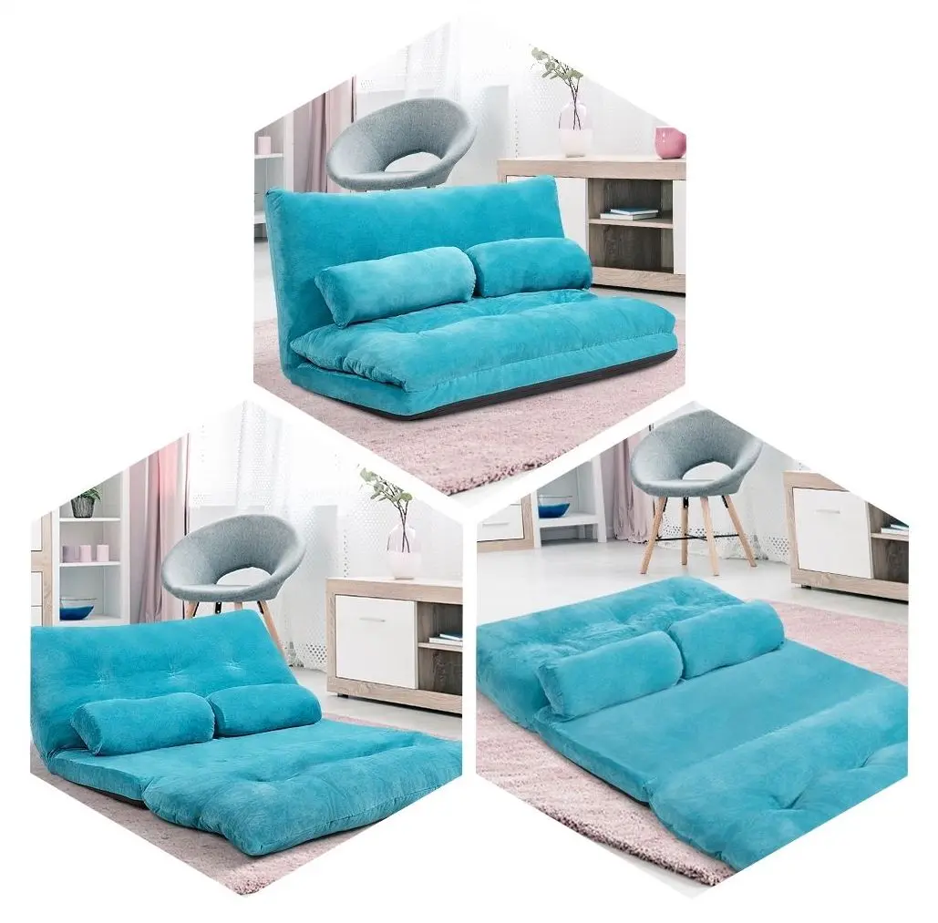 Sezlong moale Costway HW65938NY (Turquoise) - 6