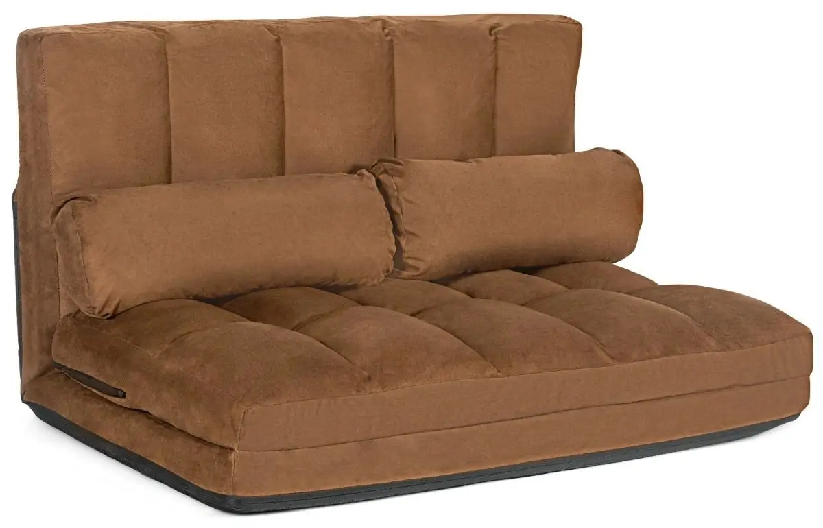 Sezlong moale Costway HW66174CF (Brown) - 4