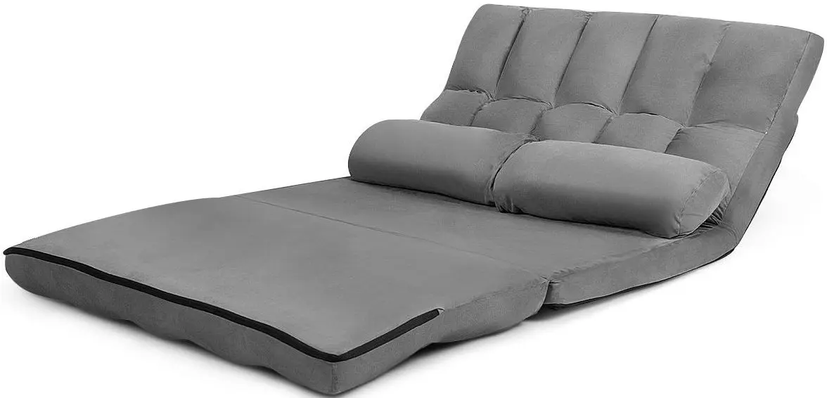 Sezlong moale Costway HW66174GR (Gray)