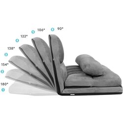 Sezlong moale Costway HW66174GR (Gray) Thumb