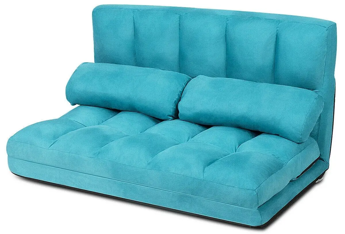 Sezlong moale Costway HW66174NY (Turquoise) - 4