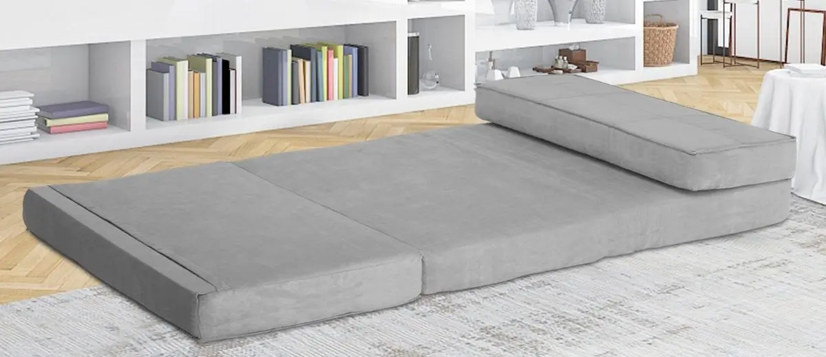 Sezlong moale Costway HW66301GR (Grey) - 5