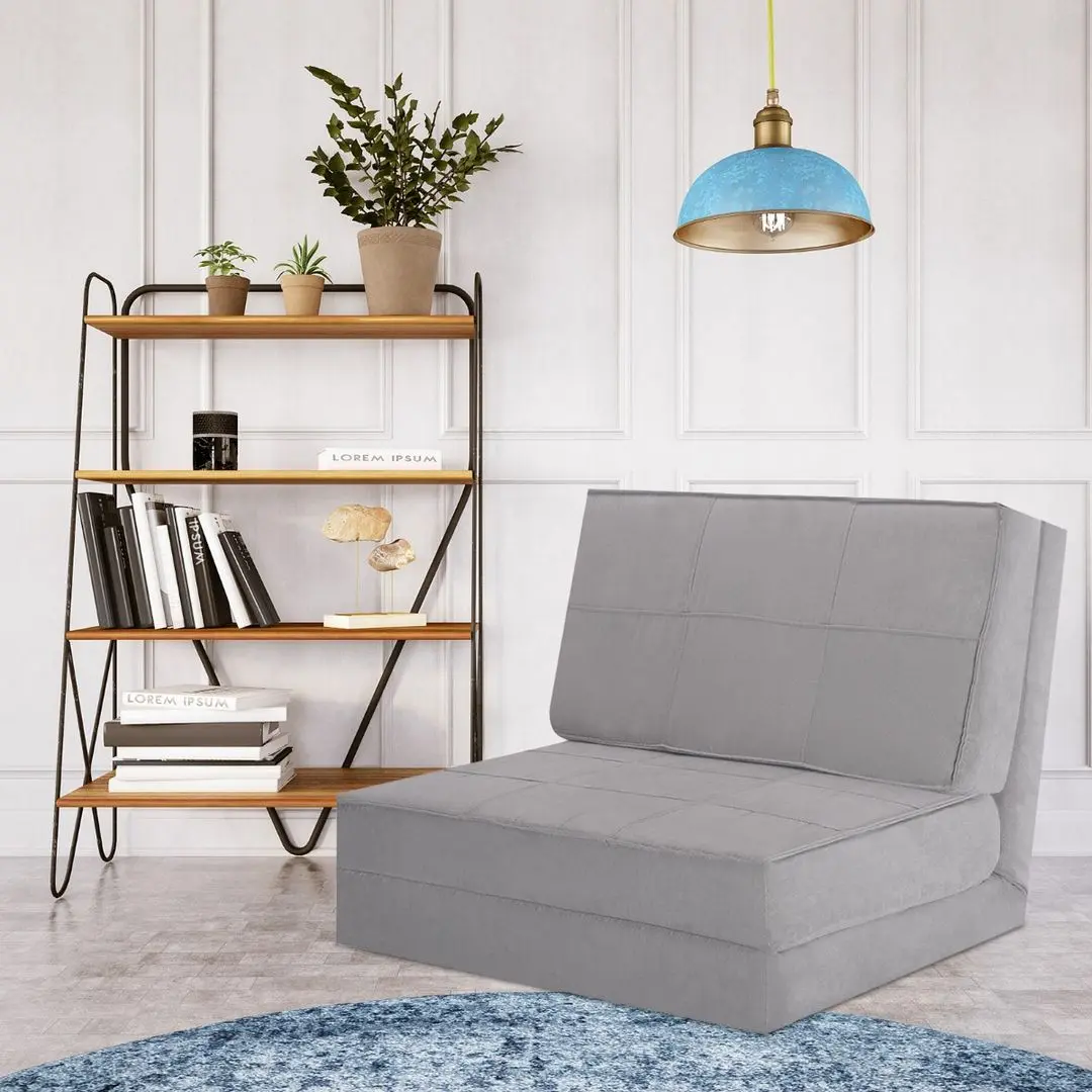 Sezlong moale Costway HW66301GR (Grey)