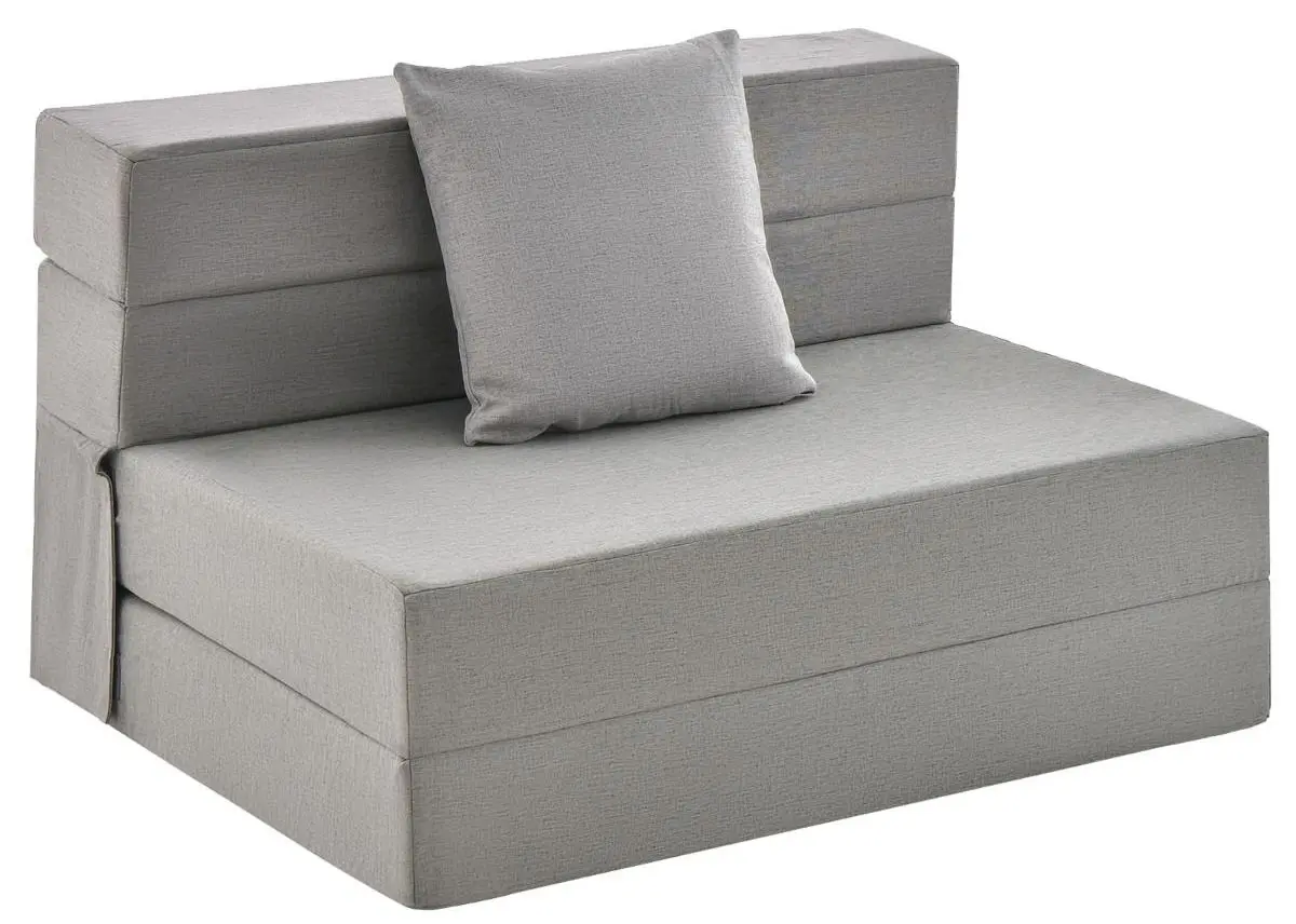 Sezlong moale Costway HW66301GR (Light Grey) - 3