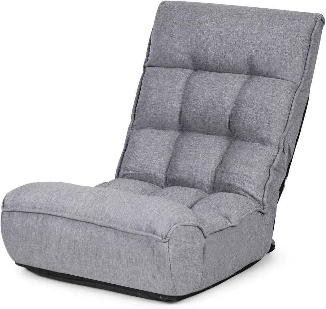 Sezlong Costway HW66375GR (Gray)