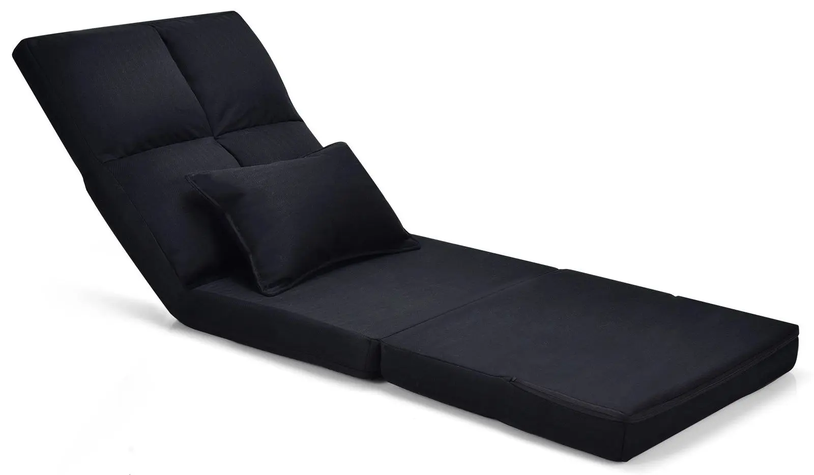 Sezlong moale Costway HW66919BK (Black) - 3