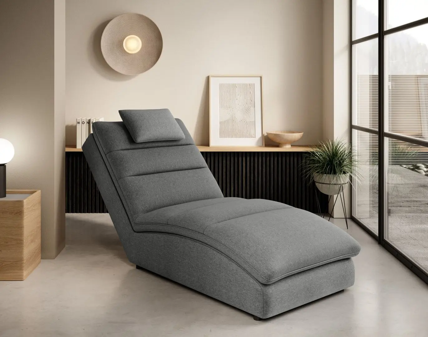 Мягкий шезлонг Eltap Taco Flores 04 (Gray)