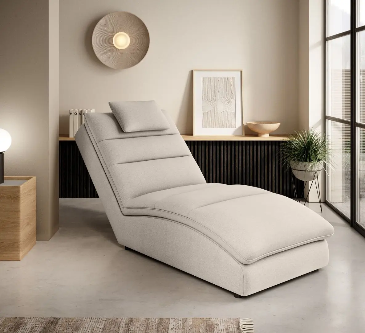 Sezlong moale Eltap Taco Inari 22 (Light Beige)