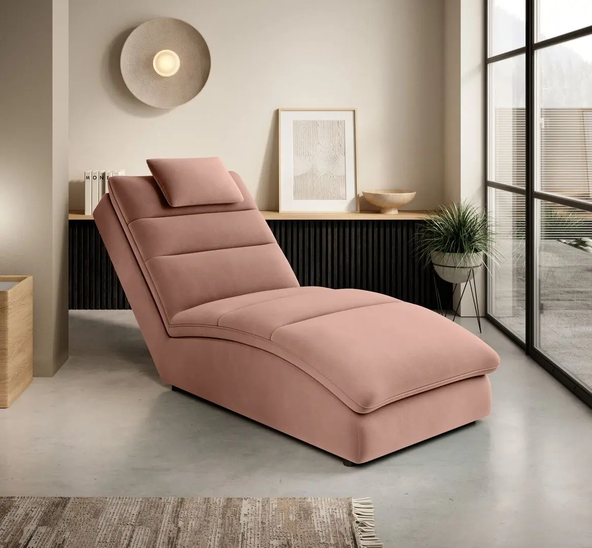 Sezlong moale Eltap Taco Nube 24 (Antique Pink)