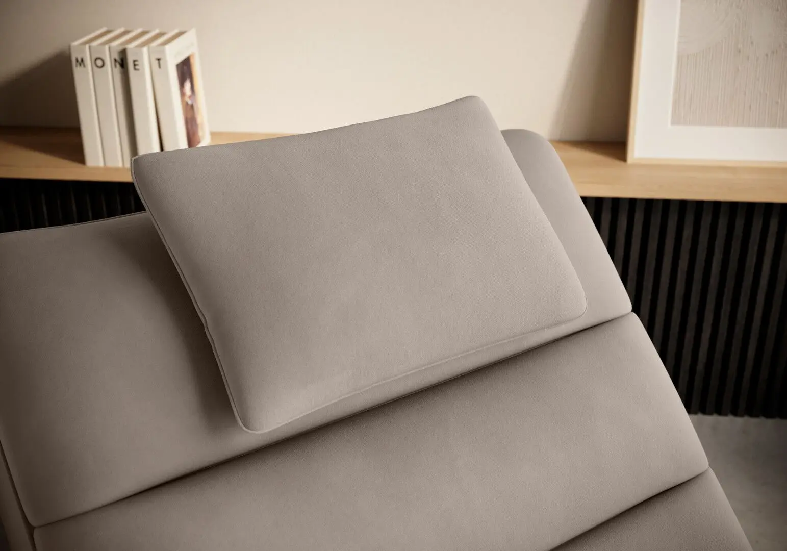 Sezlong moale Eltap Taco Sola 18 (Gray-Beige)