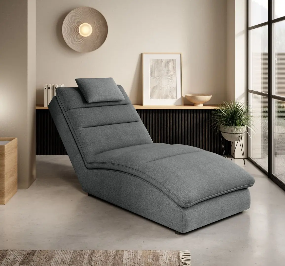 Sezlong moale Eltap Taco Vero 05 (Gray Dark)