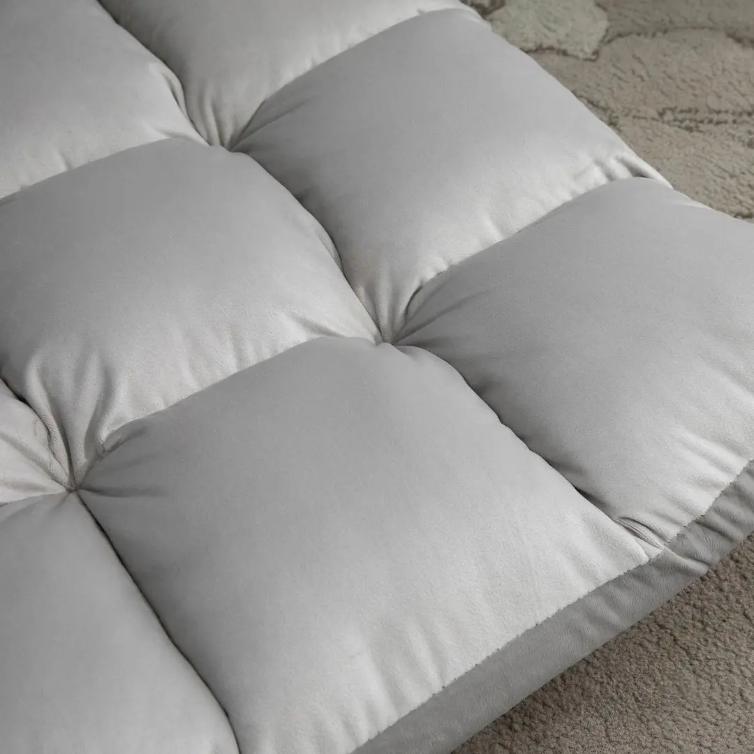 Sezlong moale Homcom 833-908GY 71x55x53 (Light Grey)