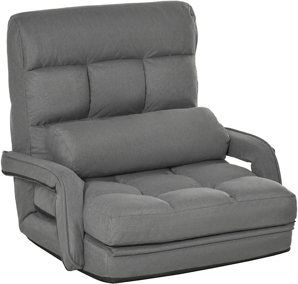 Мягкий шезлонг Homcom 839-110 78x62x70 cm (Grey)