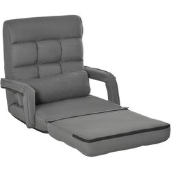 Мягкий шезлонг Homcom 839-110 78x62x70 cm (Grey) Thumb