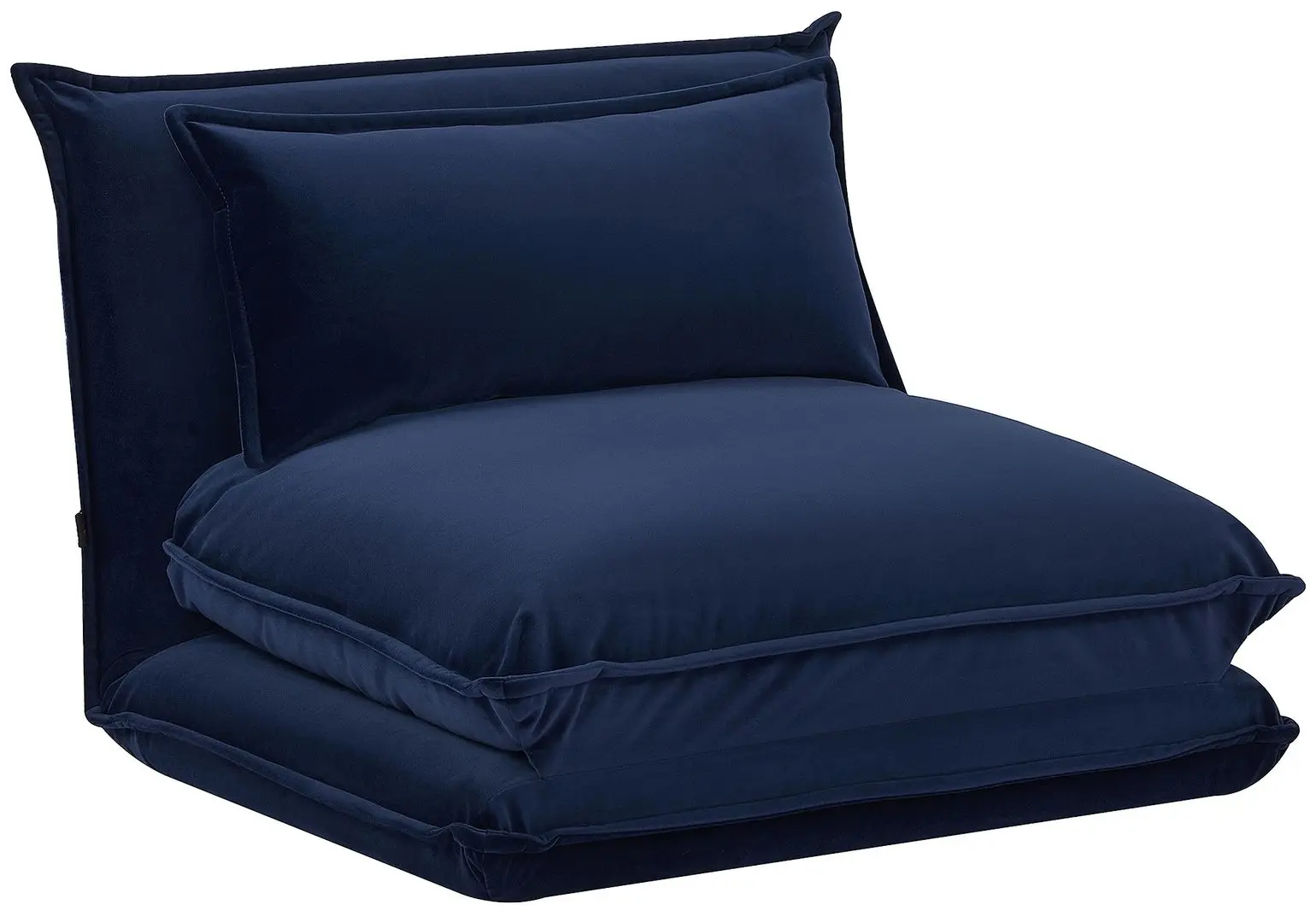 Sezlong moale Homcom 839-460V00DB (Dark Blue) - 2