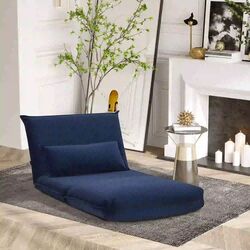 Sezlong moale Homcom 839-460V00DB (Dark Blue) Thumb