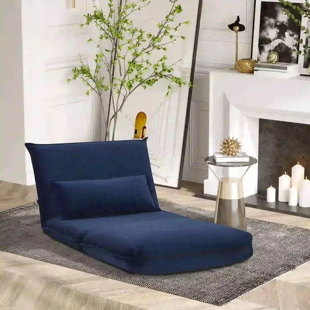 Sezlong moale Homcom 839-460V00DB (Dark Blue) - 5