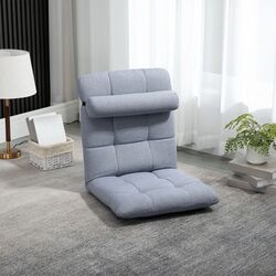 Sezlong moale Homcom 839-565V00GY 53x64x60 cm (Grey)