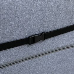 Sezlong moale Homcom 839-565V00GY 53x64x60 cm (Grey) Thumb