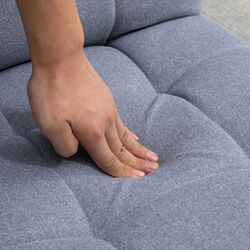 Sezlong moale Homcom 839-565V00GY 53x64x60 cm (Grey) Thumb