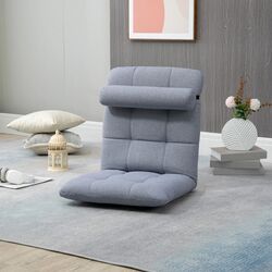 Sezlong moale Homcom 839-565V00GY 53x64x60 cm (Grey) Thumb