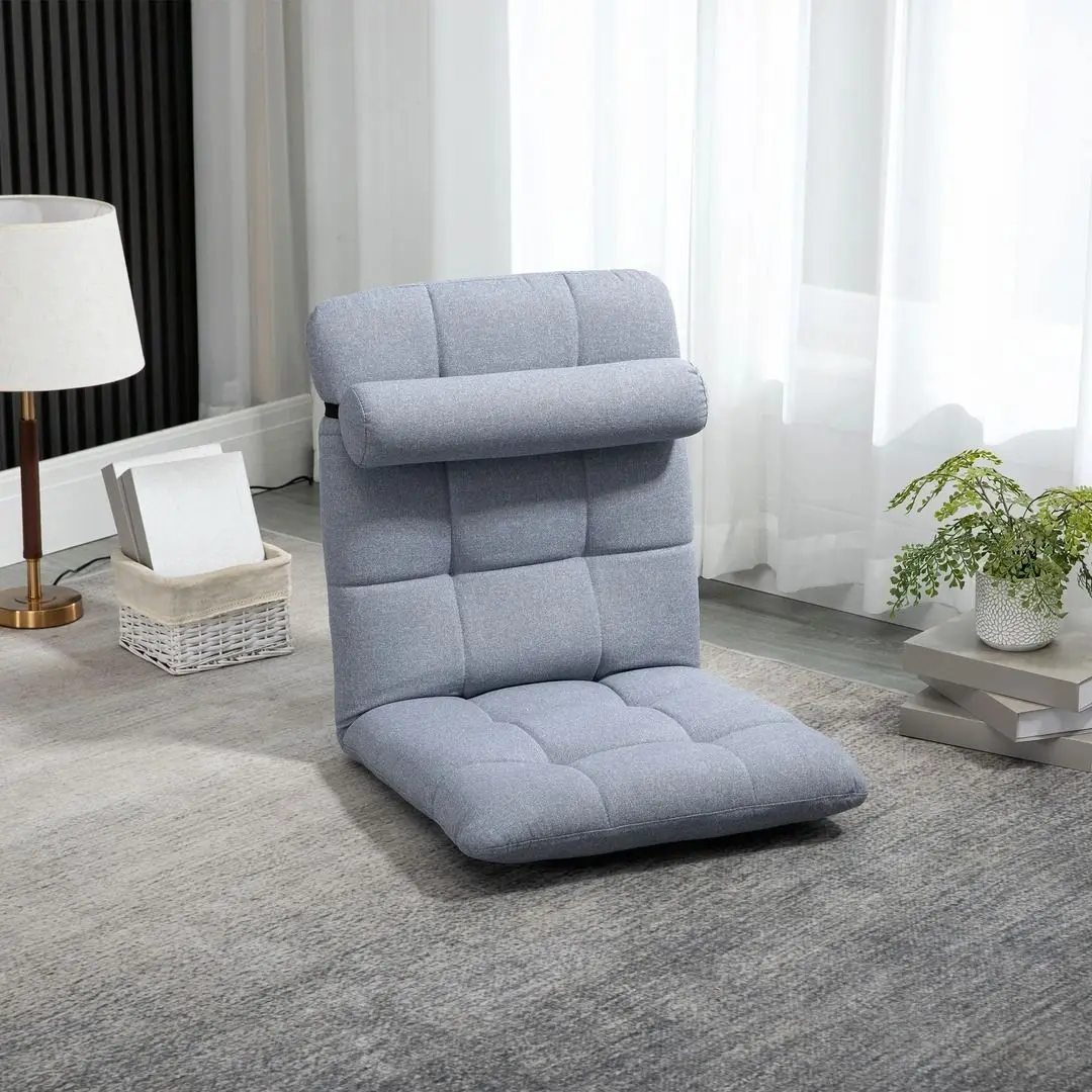 Sezlong moale Homcom 839-565V00GY 53x64x60 cm (Grey)