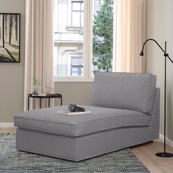 Sezlong moale Ikea Kivik/Tibbleby (Bej-Gri)