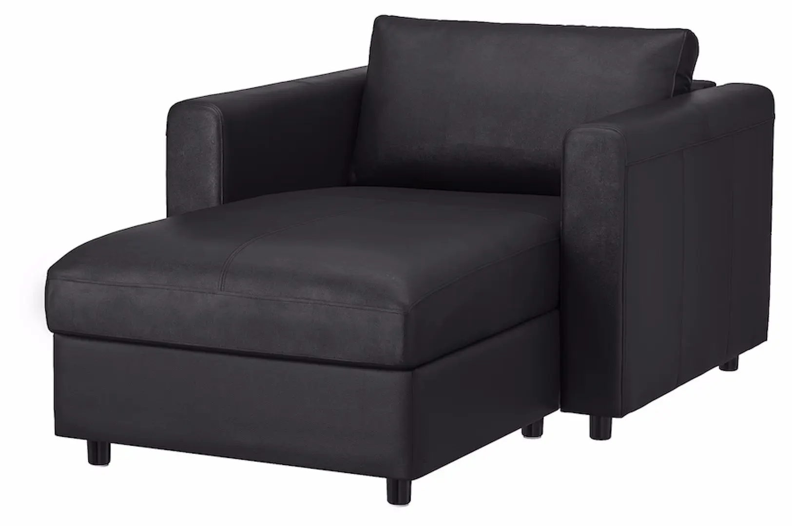 Sezlong moale Ikea Vimle Grann/Bomstad (Negru)