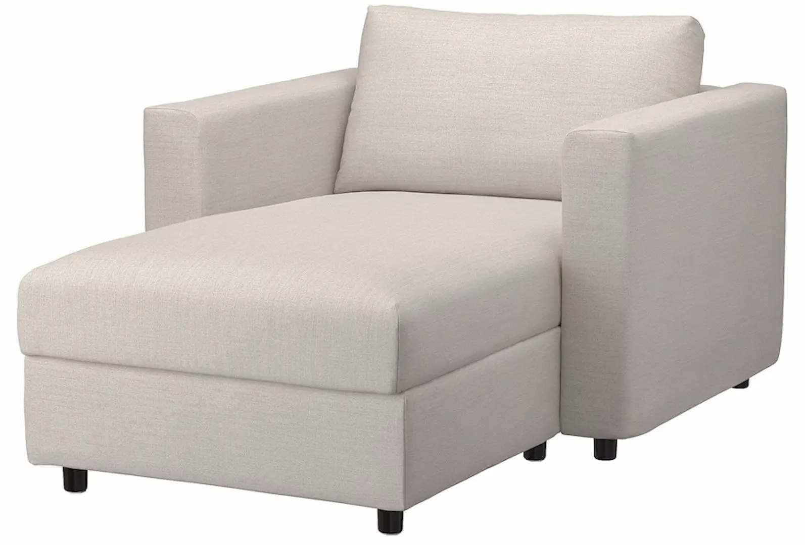 Sezlong moale Ikea Vimle/Gunnared (Bej)