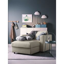 Sezlong moale Ikea Vimle/Gunnared (Bej) Thumb