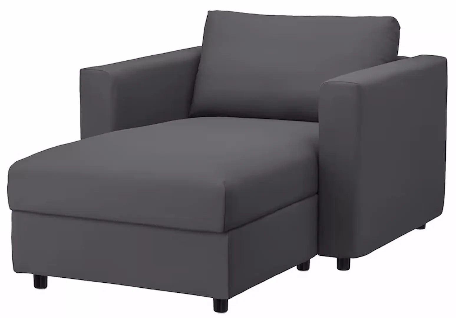 Sezlong moale Ikea Vimle/Hallarp (Gri)