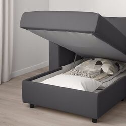 Sezlong moale Ikea Vimle/Hallarp (Gri) Thumb