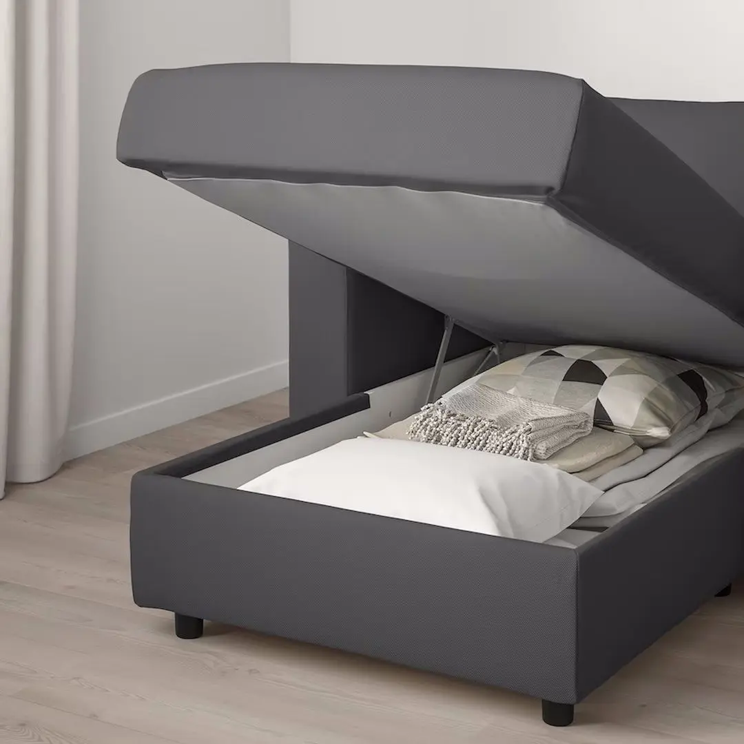 Sezlong moale Ikea Vimle/Hallarp (Gri)