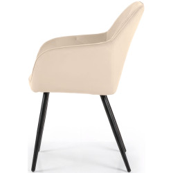 Набор стульев Akord Diamante 2pcs (Beige/Black) Thumb