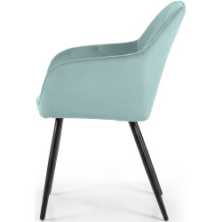 Set scaune Akord Diamante 4pcs (Turquoise/Black) Thumb