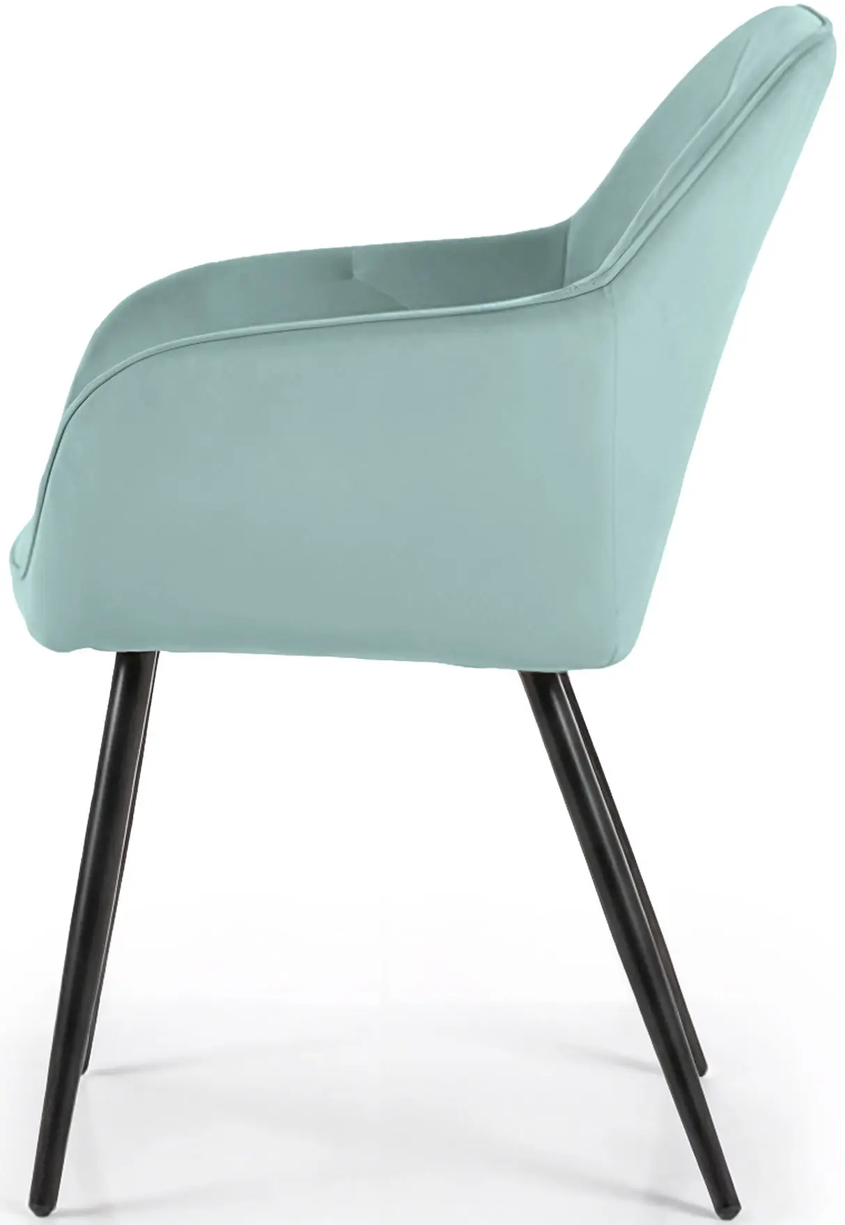 Set scaune Akord Diamante 4pcs (Turquoise/Black)