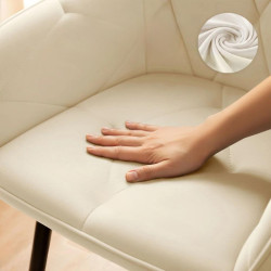 Набор стульев Akord Diamante 6pcs (Cream/Black) Thumb