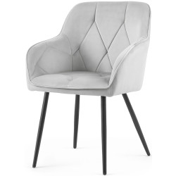 Набор стульев Akord Diamante 6pcs (Grey/Black) Thumb