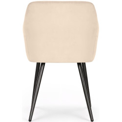 Набор стульев Akord Estelle 2pcs (Beige/Black) Thumb