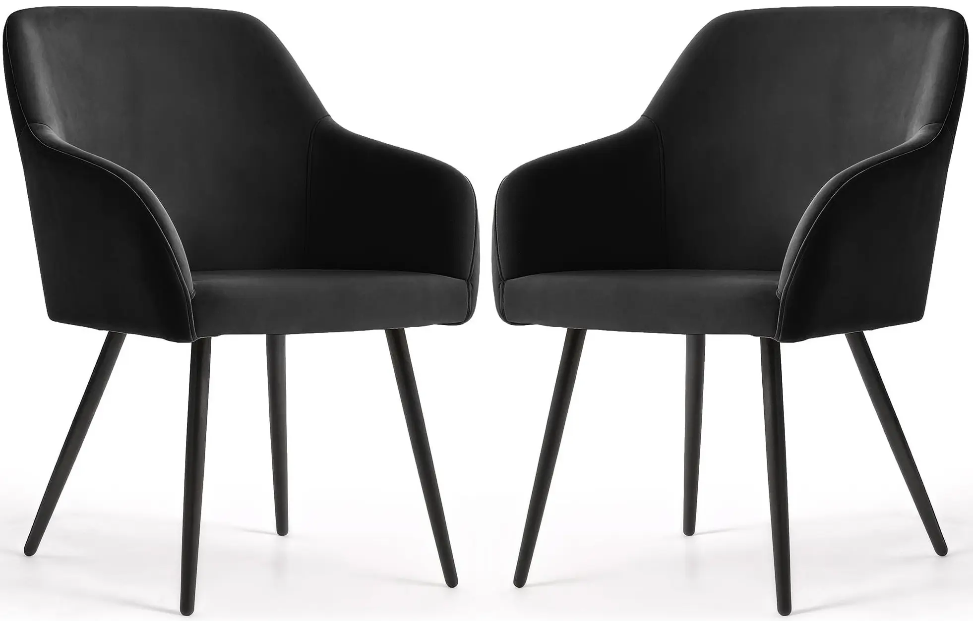 Набор стульев Akord Estelle 2pcs (Black) - 3