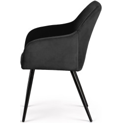 Набор стульев Akord Estelle 2pcs (Black) Thumb