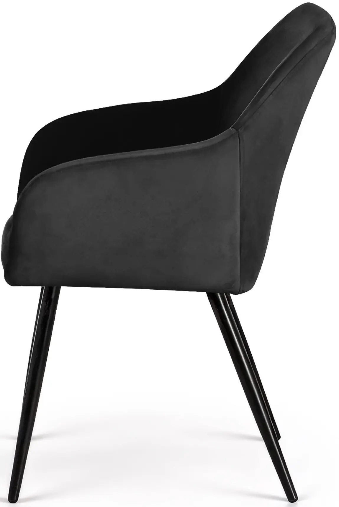 Набор стульев Akord Estelle 2pcs (Black) - 4