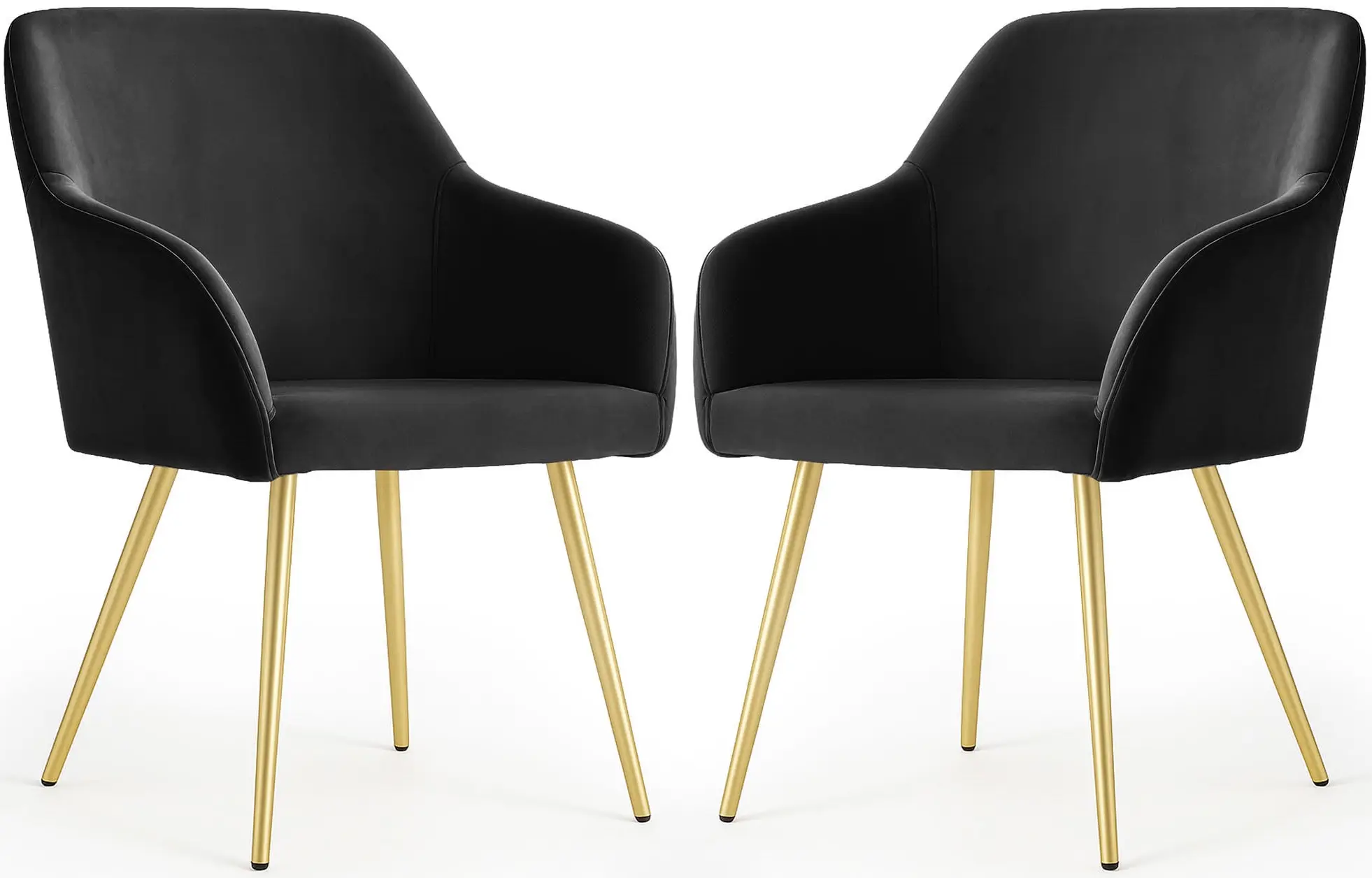 Набор стульев Akord Estelle 2pcs (Black/Gold)