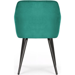 Набор стульев Akord Estelle 2pcs (Bottle Green/Black) Thumb