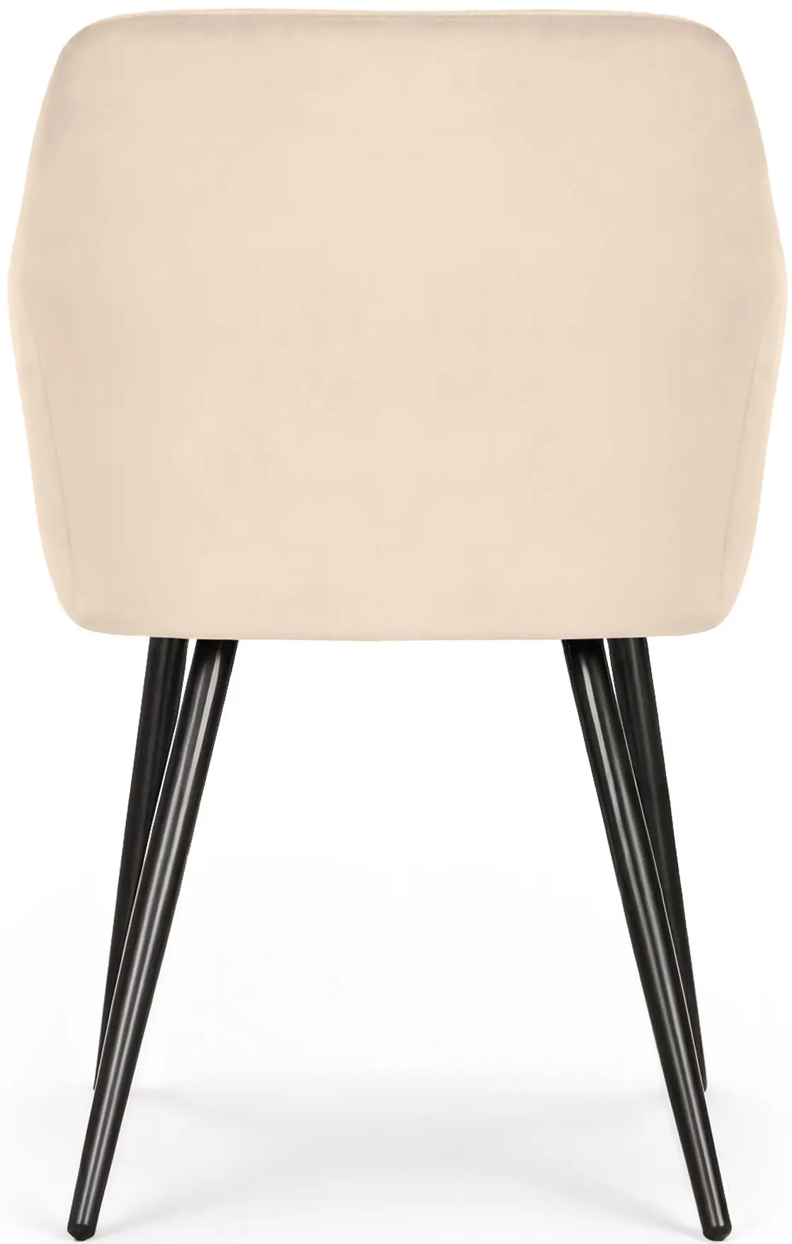 Set scaune Akord Estelle 4pcs (Beige/Black) - 5